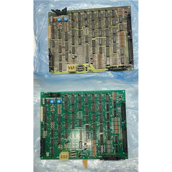 (2) Yaskawa #DF8100526 / JZMMC-P120A Circuit Boards