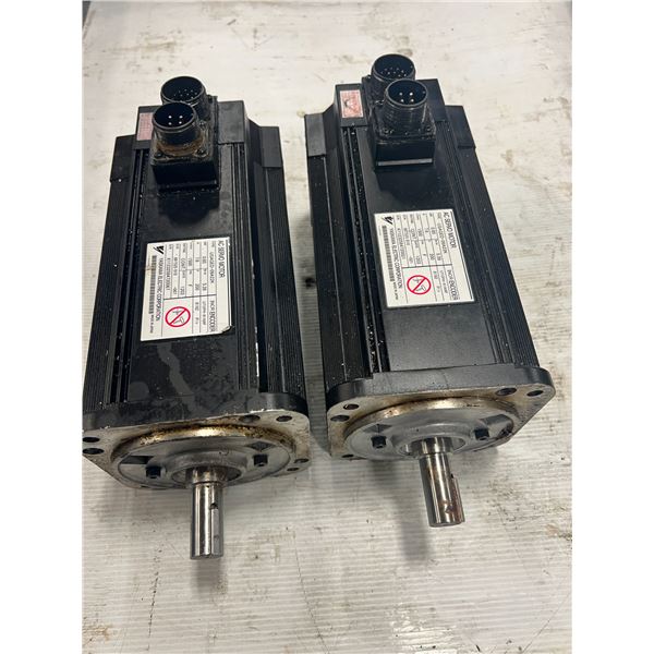 (2) Yaskawa #USAGED-09A22K Servo Motors w/ Encoder: #UTOPH-81AWF