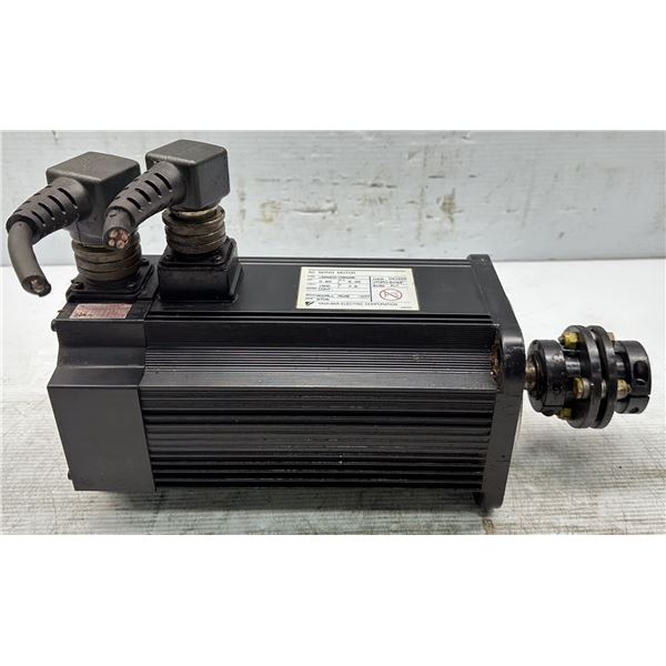 Yaskawa #USAGED-09A22K AC Servo Motor w/#UTOPH-81AWF Encoder