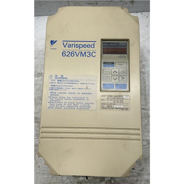 Yaskawa #CIMR-VMC45P5-XXXA / 626VM3C Inverter