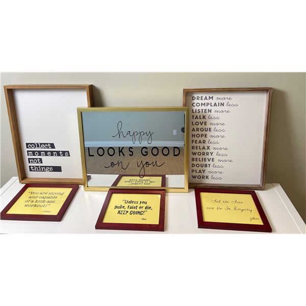 Motivational Wall Decor