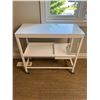 Image 1 : Metal Wheeled Storage Cart