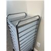 Image 2 : Rolling Storage Cart with Drawers