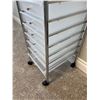 Image 3 : Rolling Storage Cart with Drawers