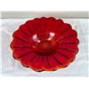 Image 3 : Red Glass Candy Dish