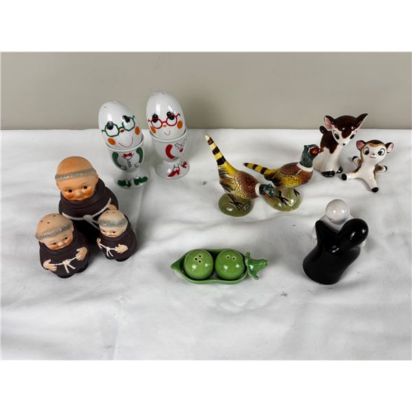 Collection of Salt & Pepper Shakers