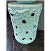 Image 2 : Teal Ceramic Planter Decor