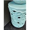 Image 3 : Teal Ceramic Planter Decor