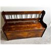 Image 1 : Wooden Hall Bench with Storage
