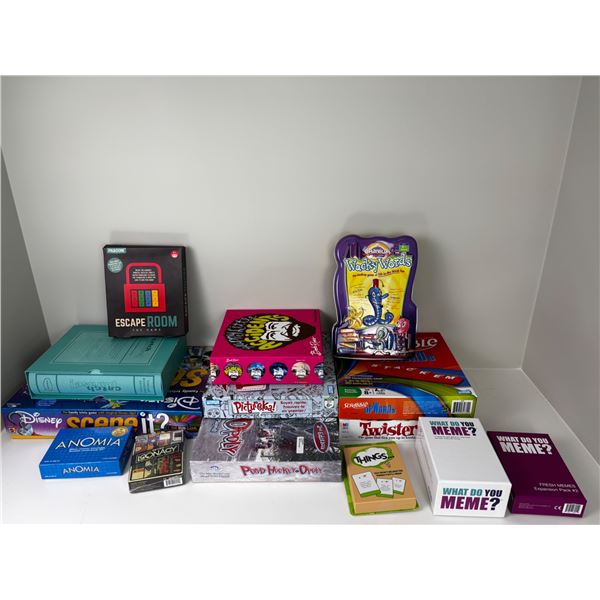 Variety of Board Games