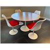 Image 1 : "Rove" Tulip Style Dining Table & Chairs