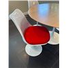 Image 2 : "Rove" Tulip Style Dining Table & Chairs