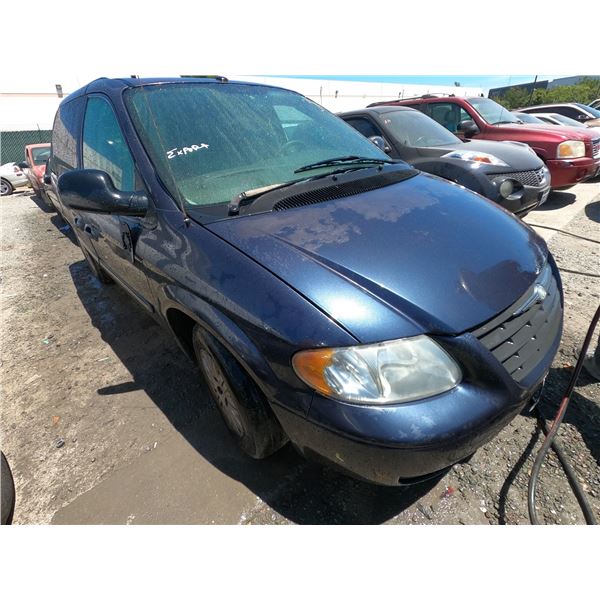 CHRYSLER T&C 2007 O/S T-EXPORT ONLY