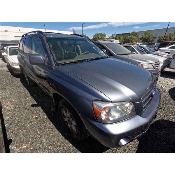 TOYOTA HIGHLANDER 2006 T-DONATION