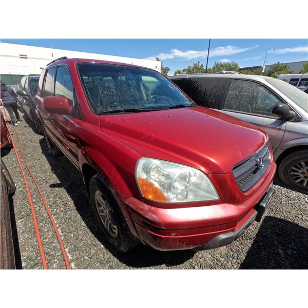 HONDA PILOT 2003 T-DONATION