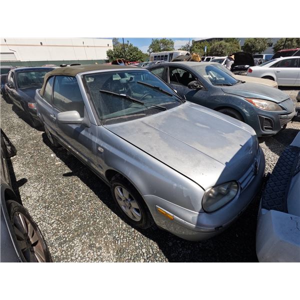 VOLKS CABRIO 2002 T-DONATION