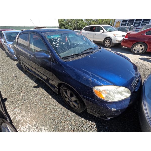 TOYOTA COROLLA 2003 SALV T/DONATION