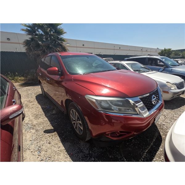 NISSAN PATHFINDER 2014 T-2 DAYS