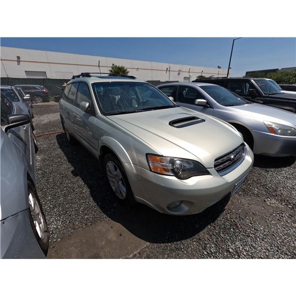 SUBARU OUTBACK 2005 O/S-TITLE