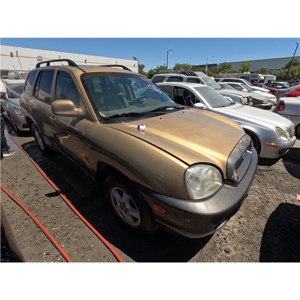 HYUNDAI SANTA FE 2002 T-DONATION