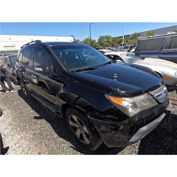 ACURA MDX 2007 T-DONATION