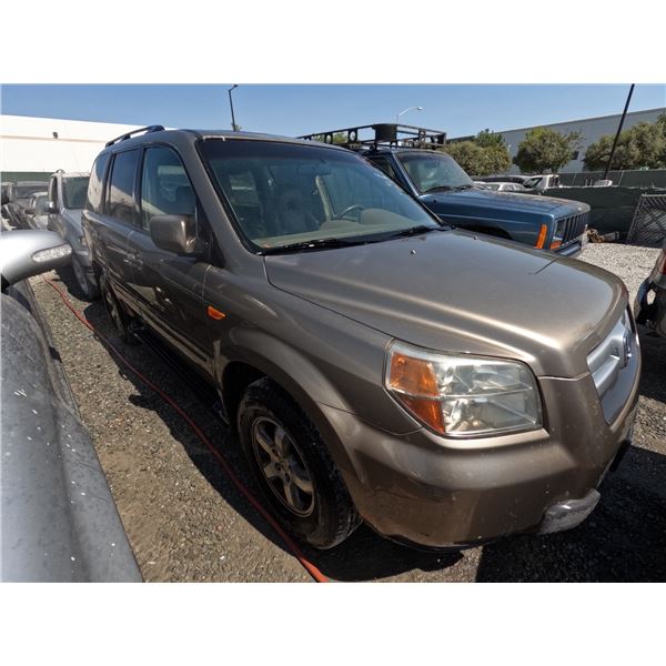 HONDA PILOT 2008 T-DONATION