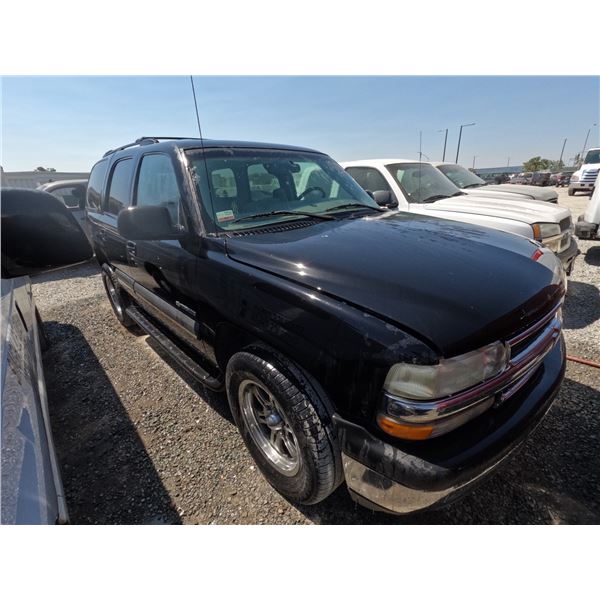 CHEV TAHOE 2002 T-DONATION