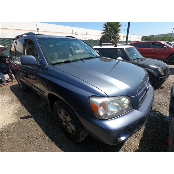TOYOTA HIGHLANDER 2006 T-DONATION