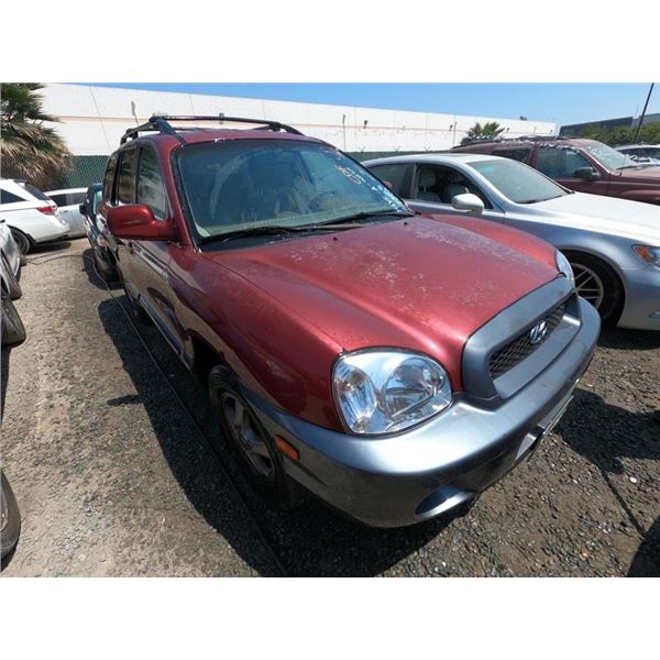 HYUNDAI SANTA FE 2004 T-DONATION