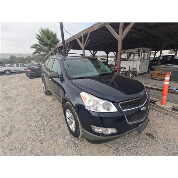 CHEVROLET TRAVERSE 2012 T-2 DAYS