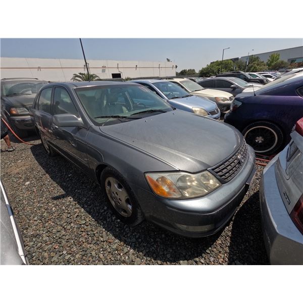 TOYOTA AVALON 2004 T-DONATION