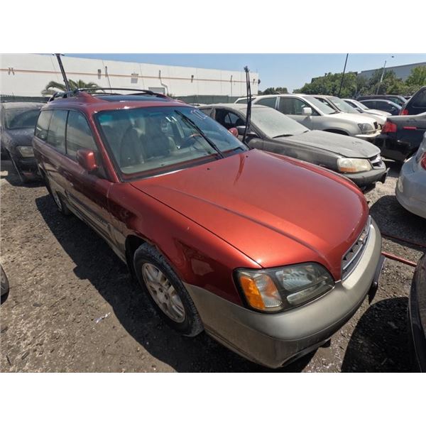 SUBARU OUTBACK 2002 T-DONATION