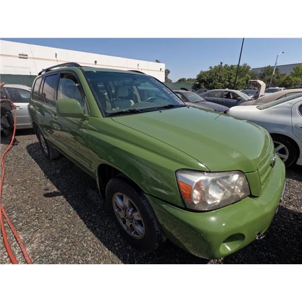 TOYOTA HIGHLANDER 2005 T-DONATION