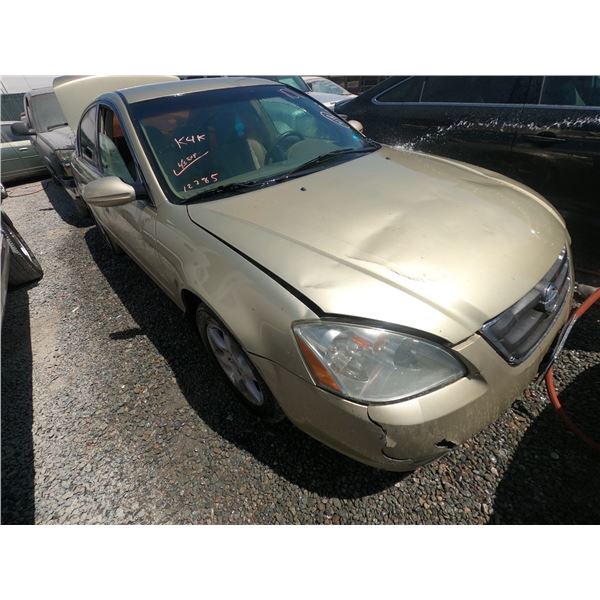 NISSAN ALTIMA 2002 L/S-DON-EXPORT