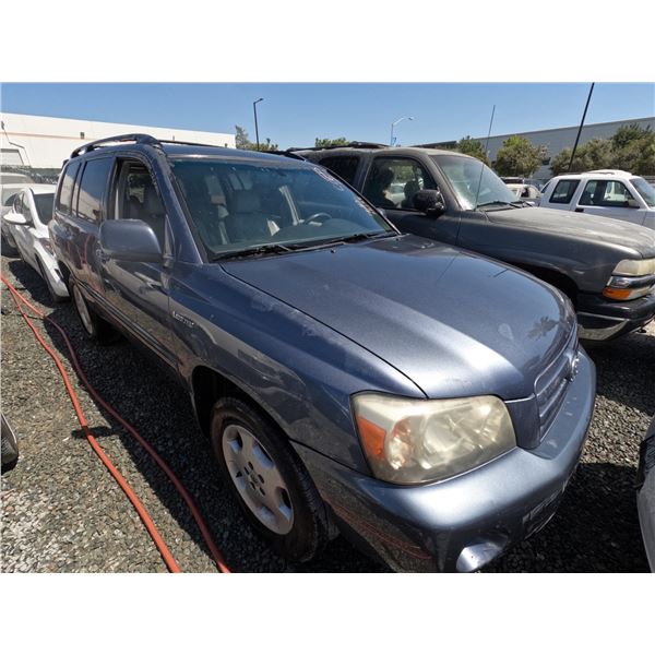 TOYOTA HIGHLANDER 2006 ADT-DONATION