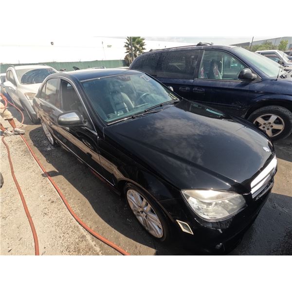 MERCEDES C CLASS 2009 ADT-SALV-EXPORT ONLY