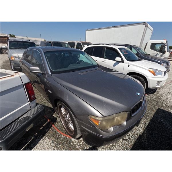 BMW 745LI 2003 T-DONATION