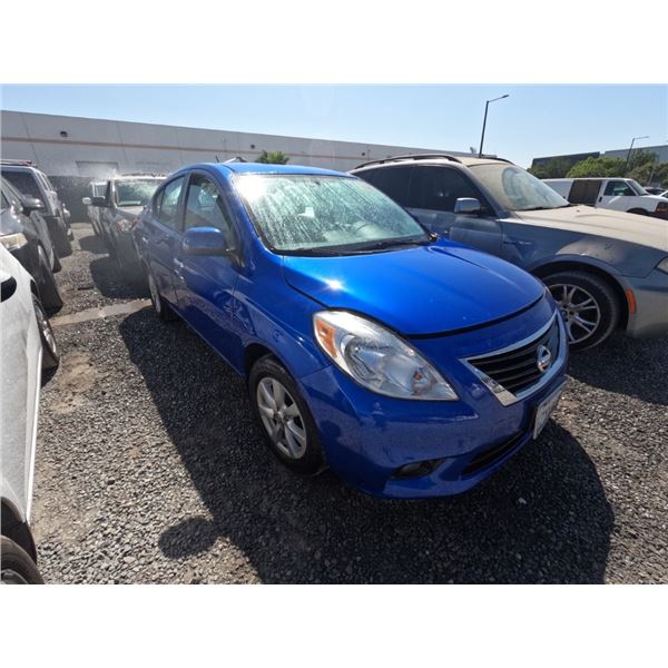 NISSAN VERSA 2013 T