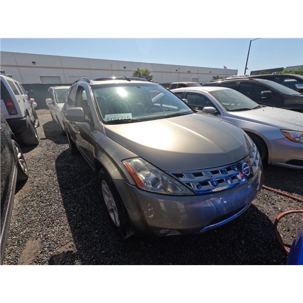 NISSAN MURANO 2004 SALV/T