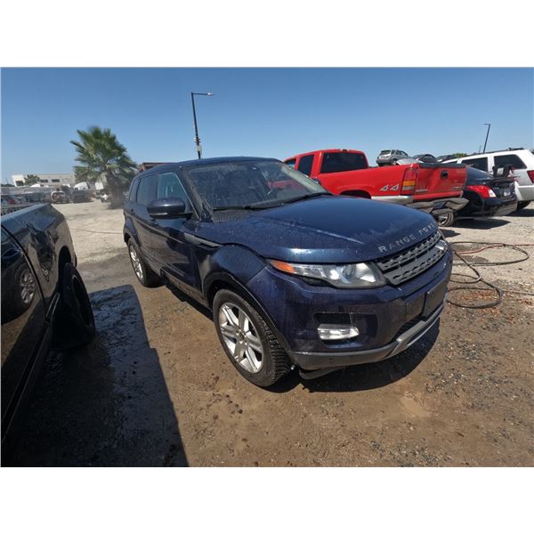 LNDR RANGE ROVER EVOQUE 2013 SALV/CERT