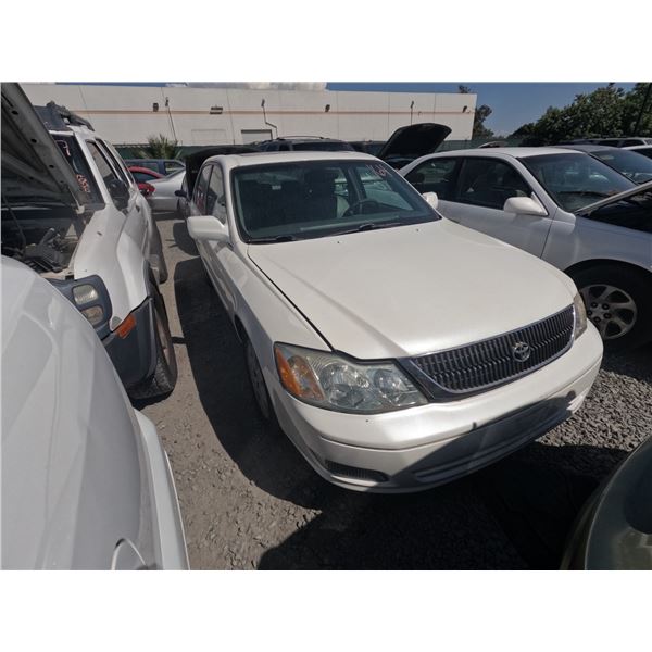 TOYOTA AVALON 2001 T-DONATION