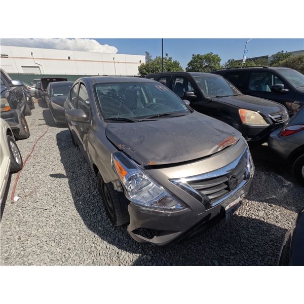 NISSAN VERSA 2017 T/REPO