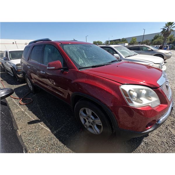 GMC ACADIA 2008 T-DONATION