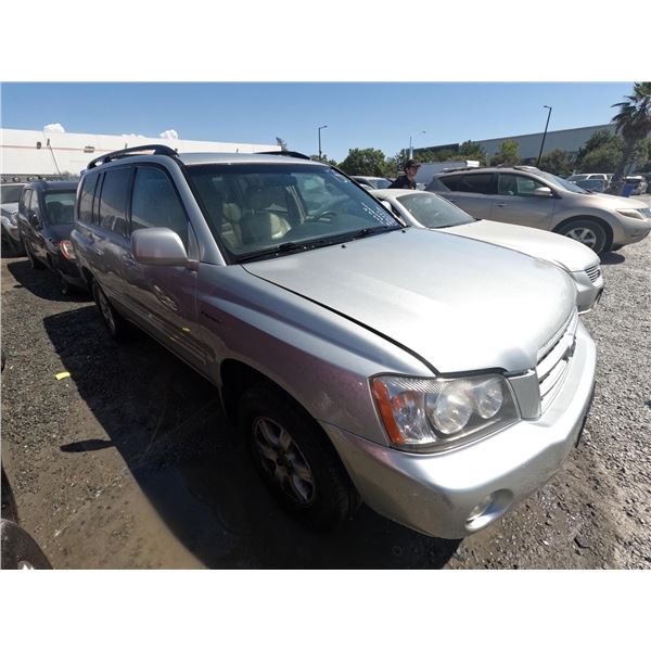 TOYOTA HIGHLANDER 2003 T-DONATION