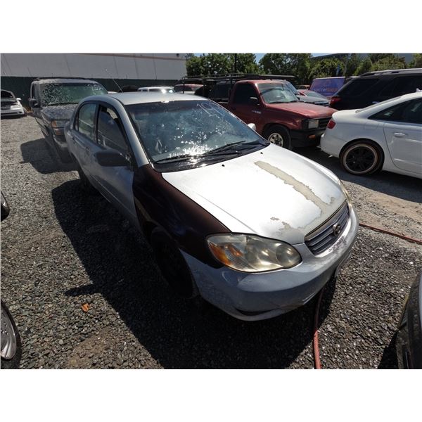 TOYOTA COROLLA 2003 T