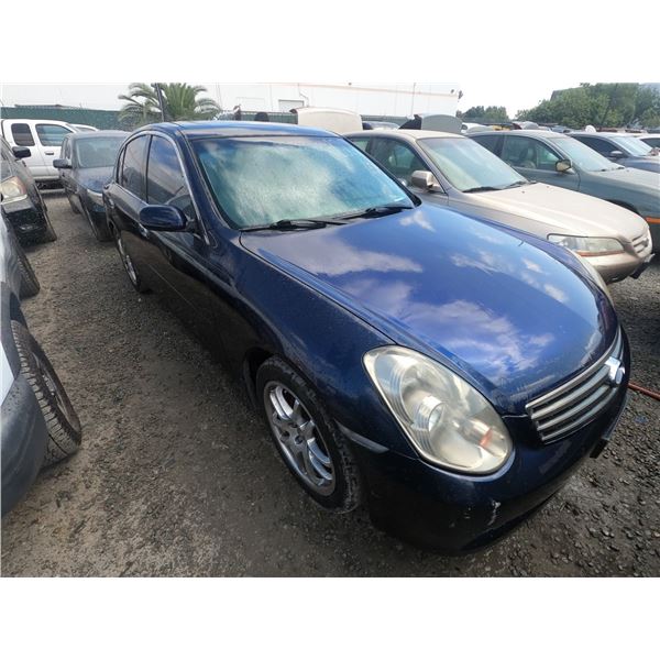 INFINITI G35 2005 ADT-DONATION