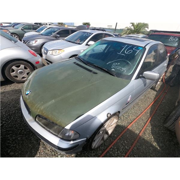 BMW 325I 2001 SALV T/DONATION