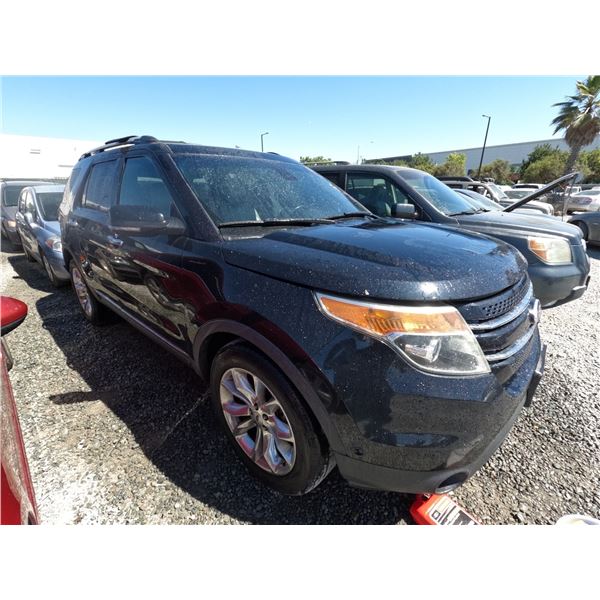 FORD EXPLORER 2014 T-DONATION
