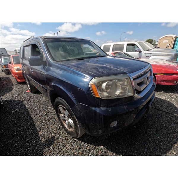 HONDA PILOT 2011 T-DONATION