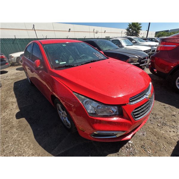 CHEV CRUZE LIMITED 2016 T-DONATION